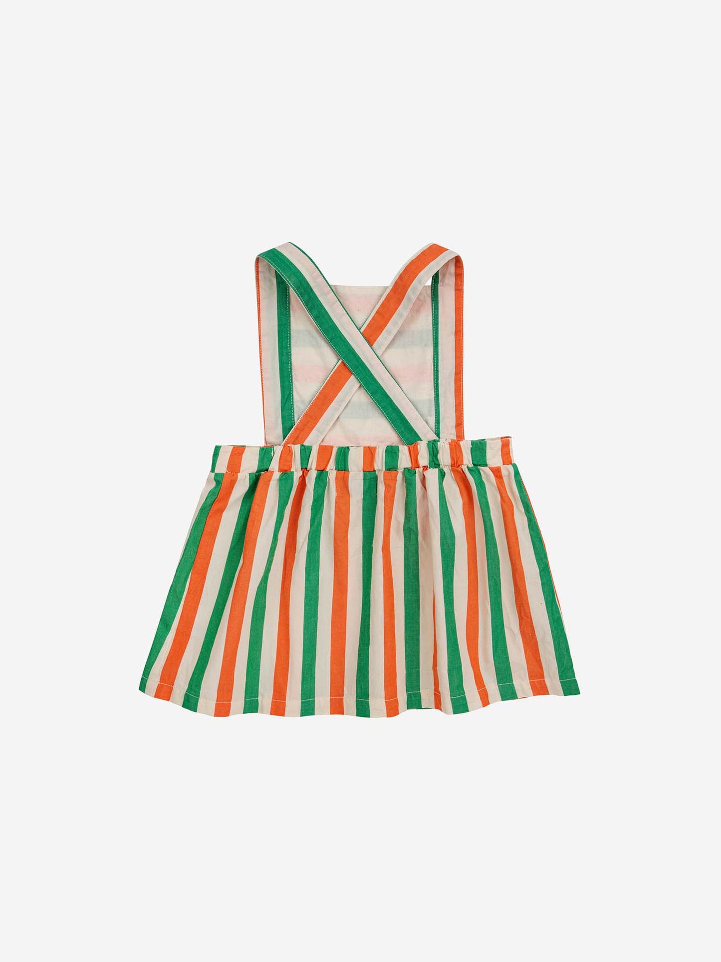 Vertical Stripes Woven Baby Dress