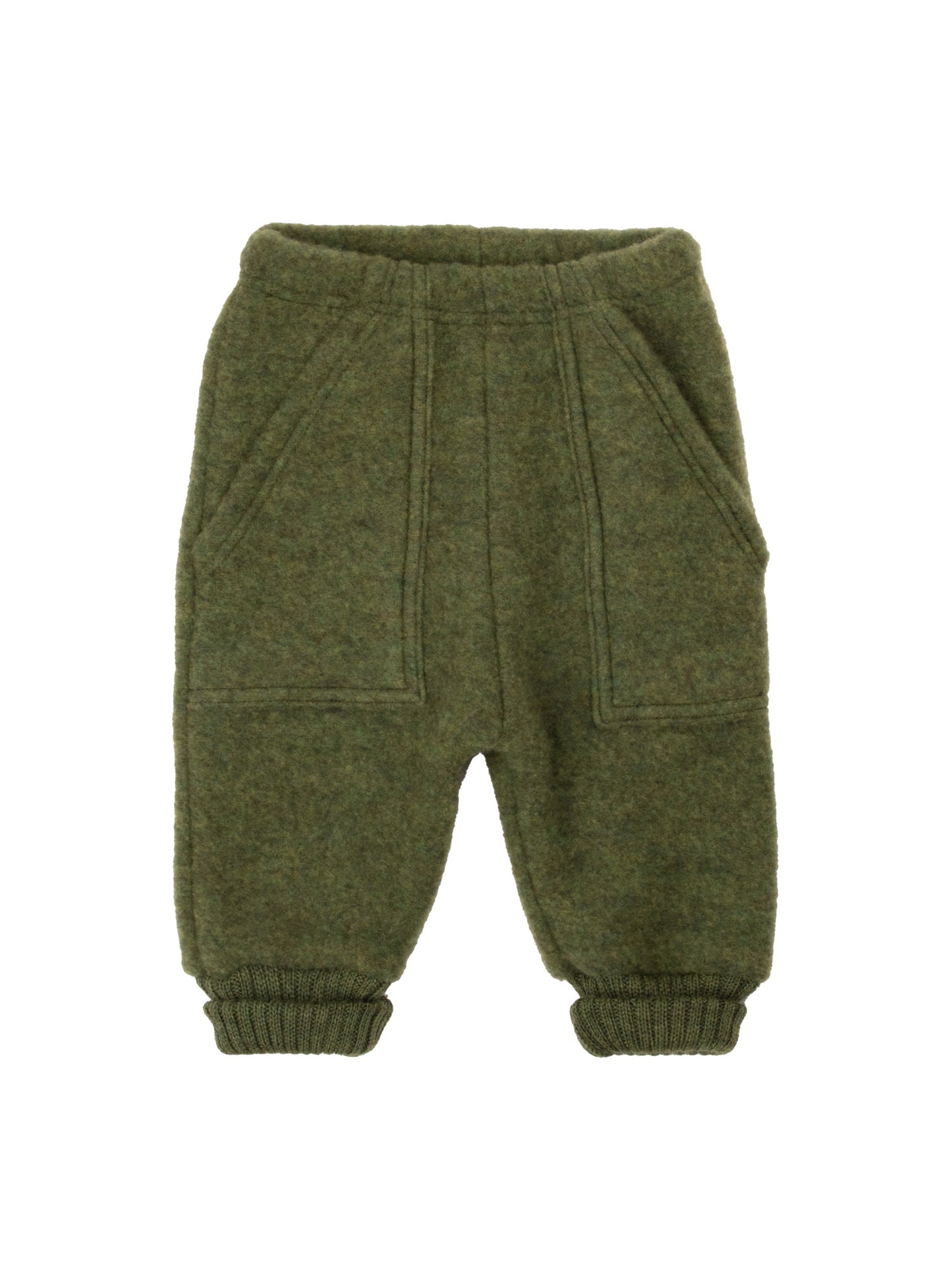 Dark Olive Fleece Trousers