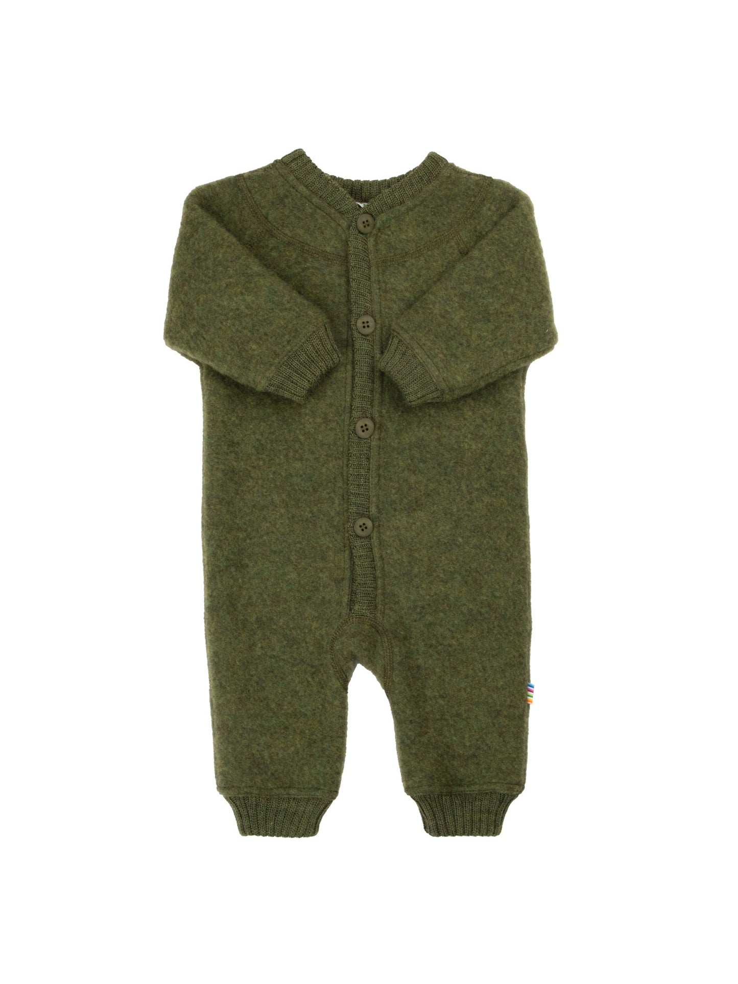 Dark Olive Fleece Jumpsuit