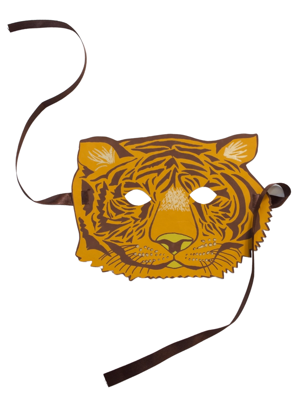 Tiger Mask Greeting Card