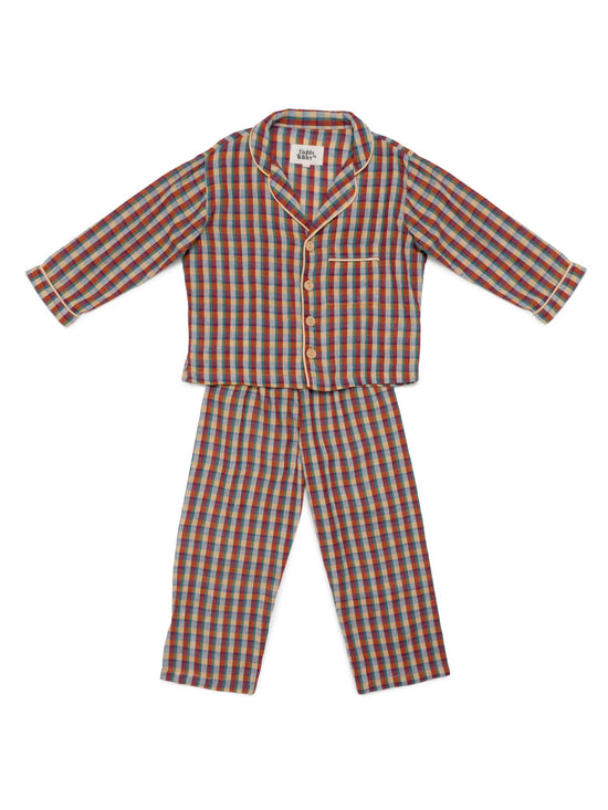 Meribel Check Kids Pyjamas