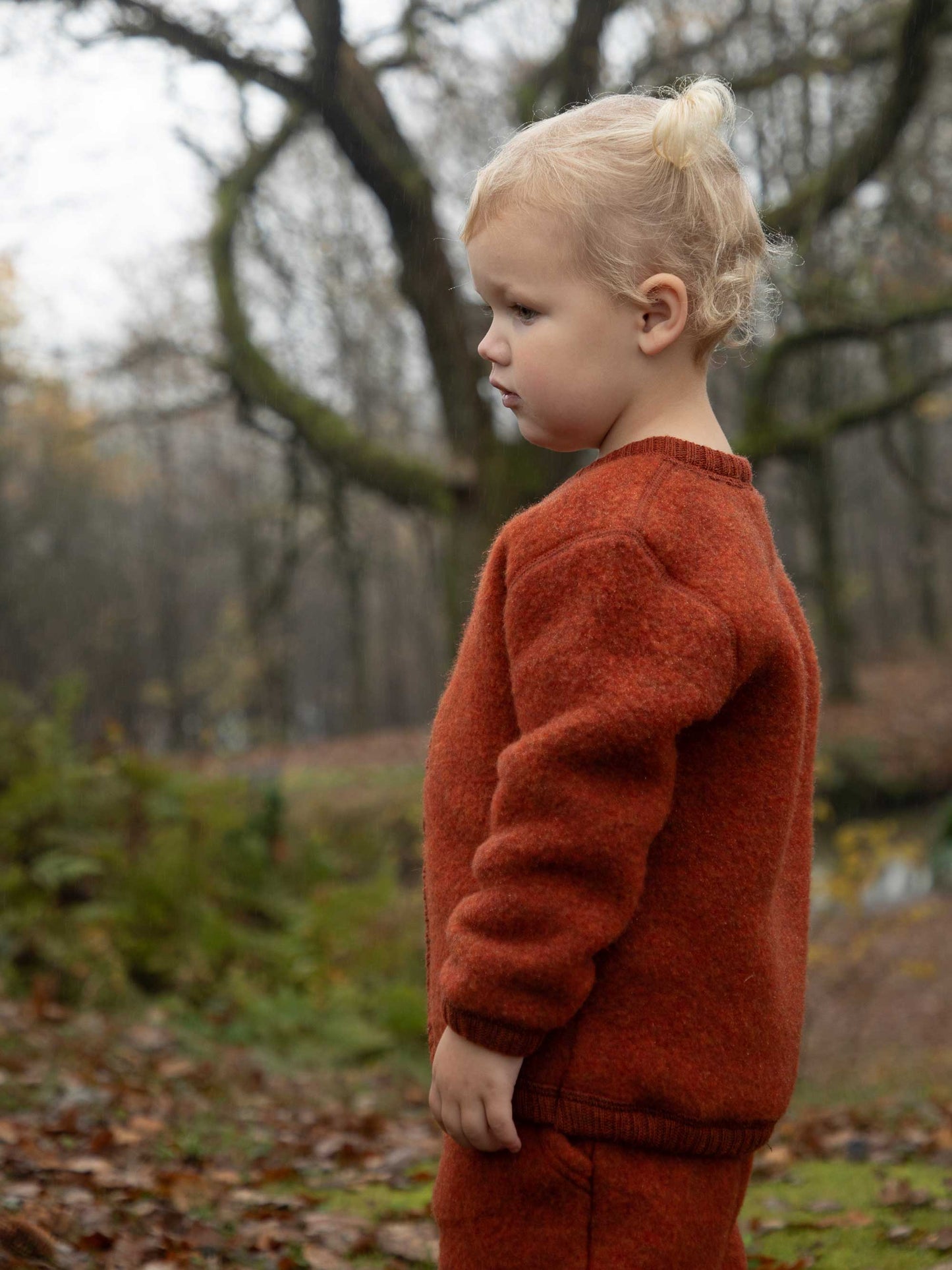 Dark Olive Fleece Cardigan