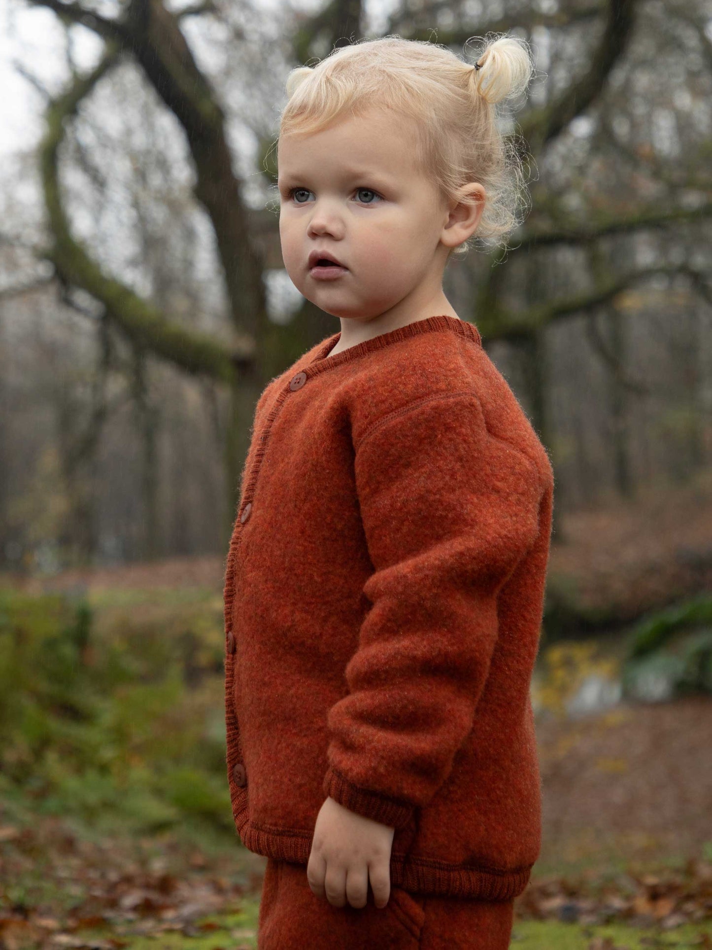 Russet Fleece Cardigan