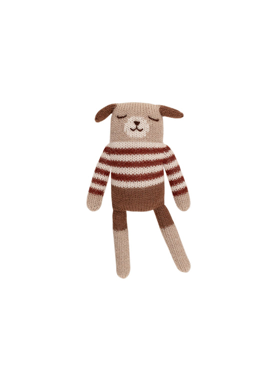 Puppy with Sienna Striped Sweater