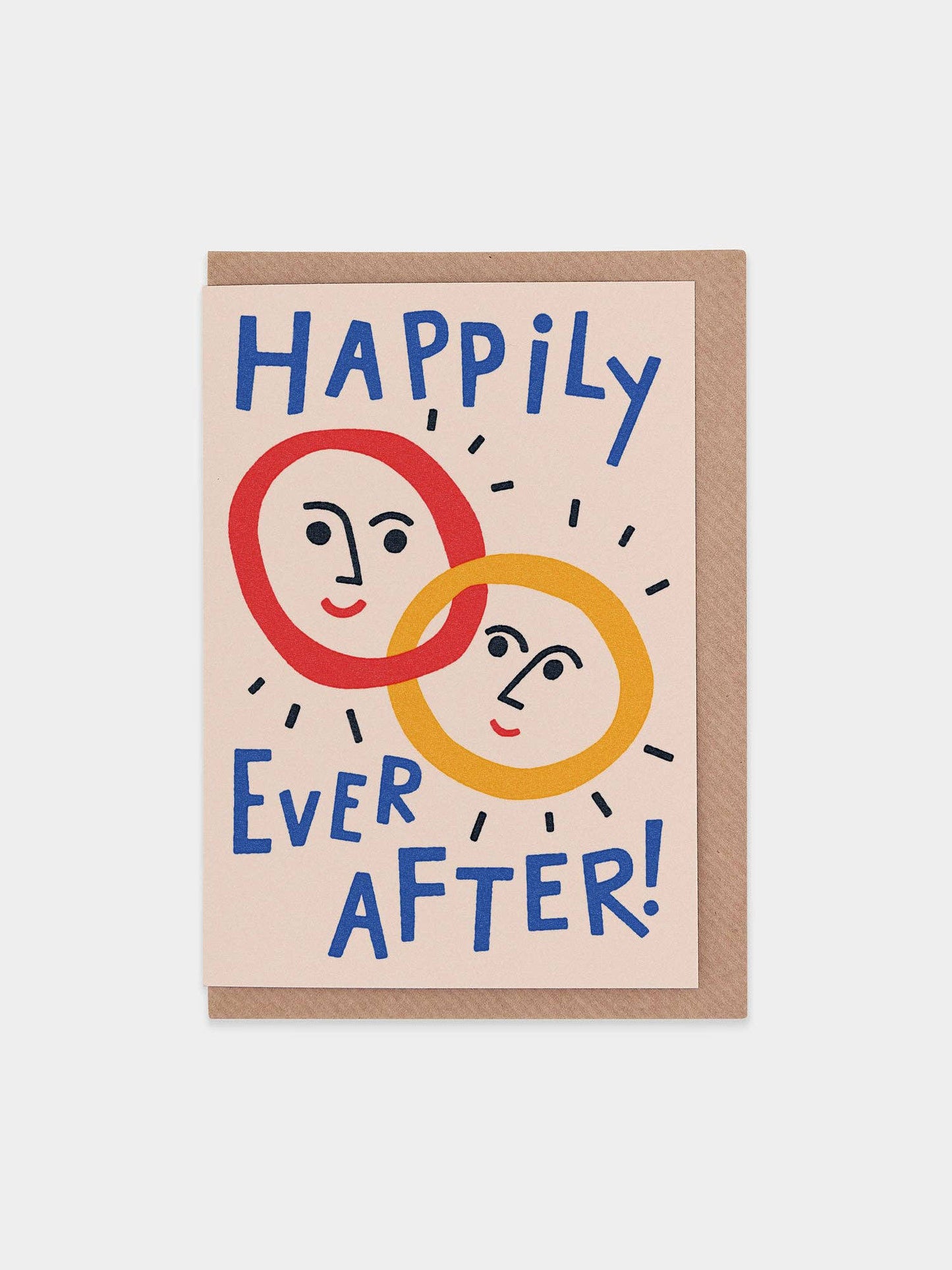 Happily Ever After Wedding Card