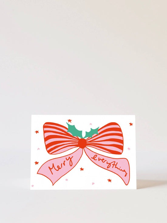 Bow Merry Everything Card