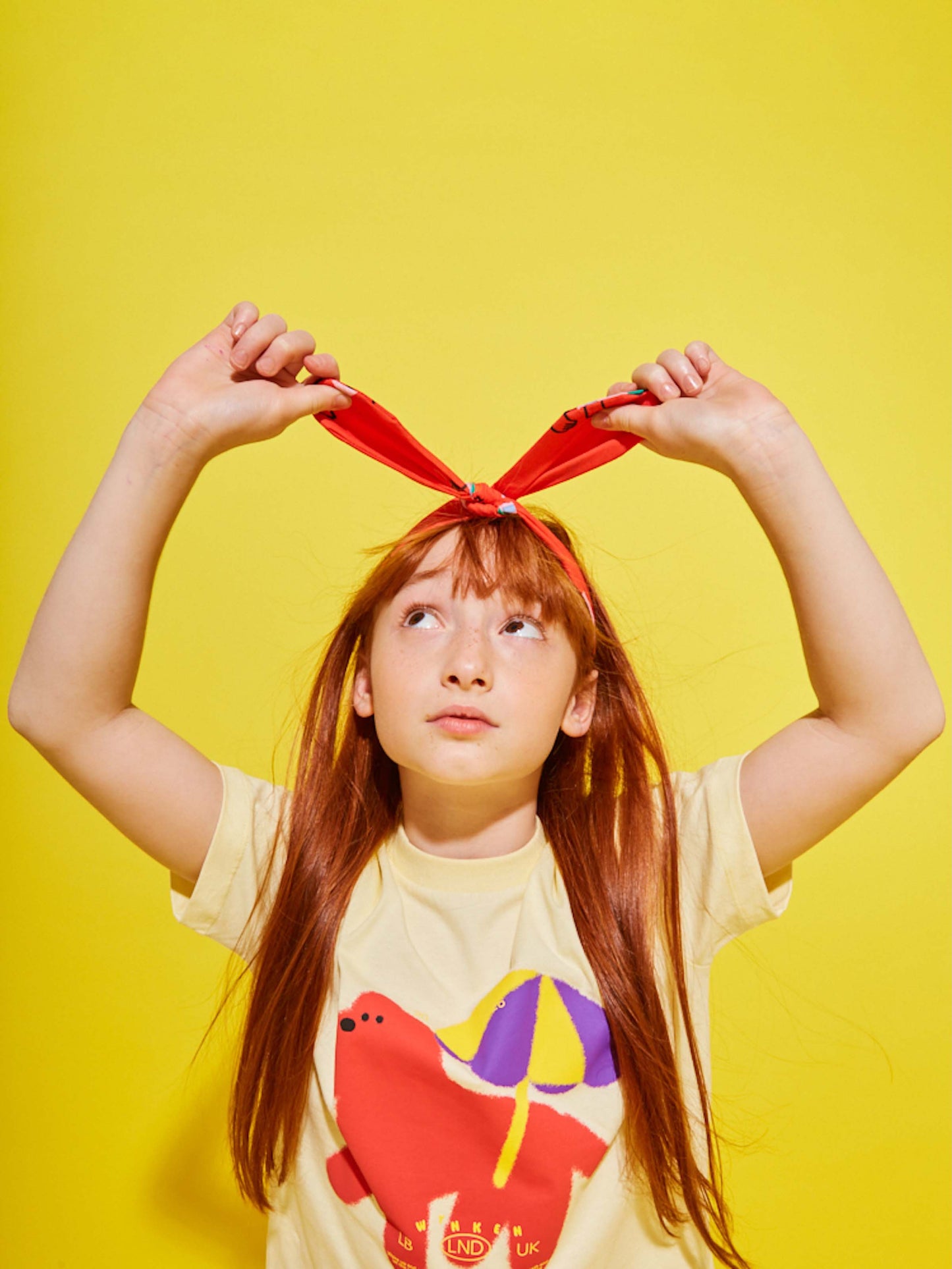 Lemon Yellow Dog Bon Bon Tee