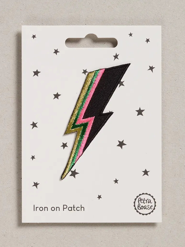 Bolt Iron on Patch