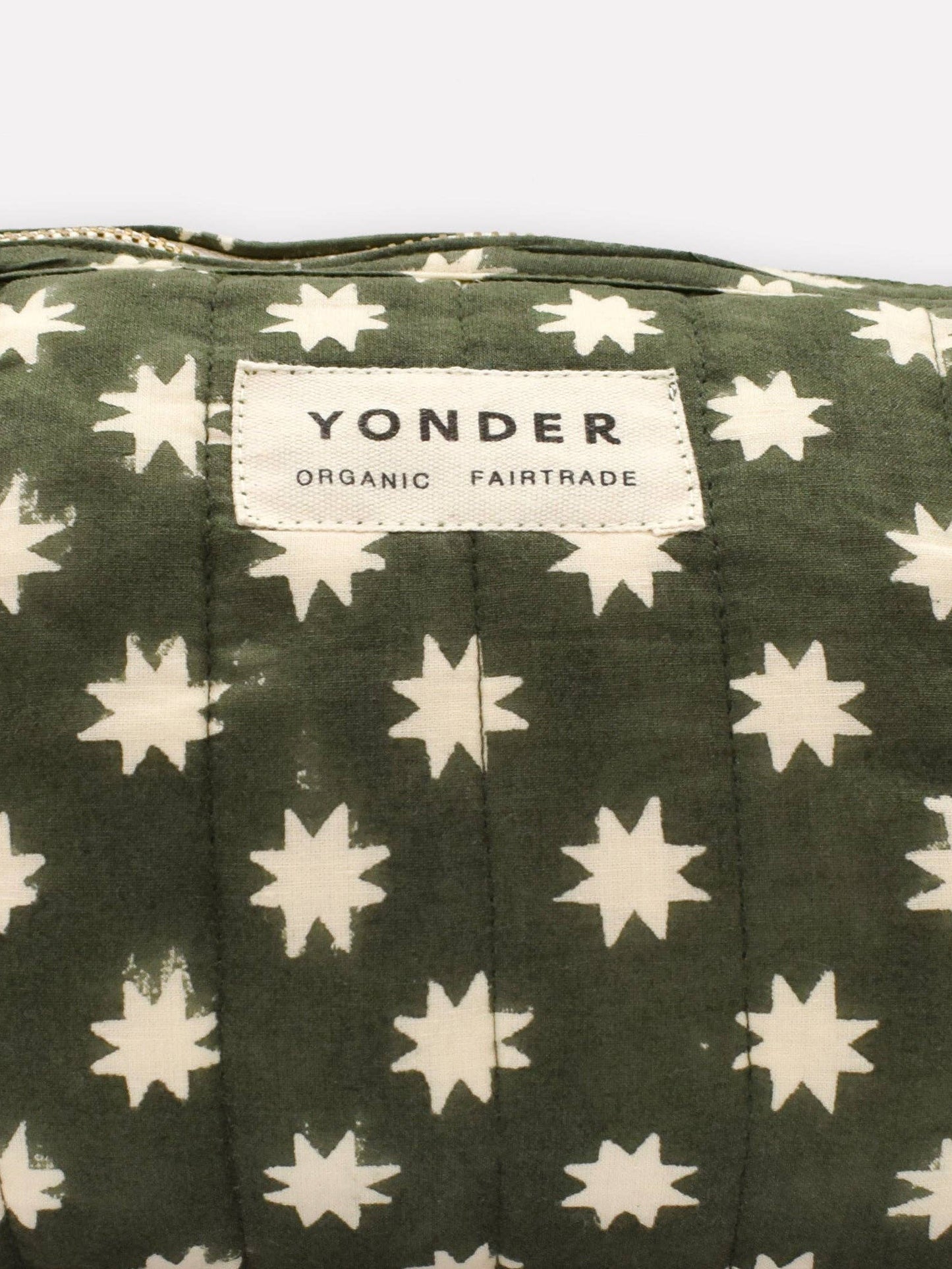 Fern Cosmic Quilted Wash Bag