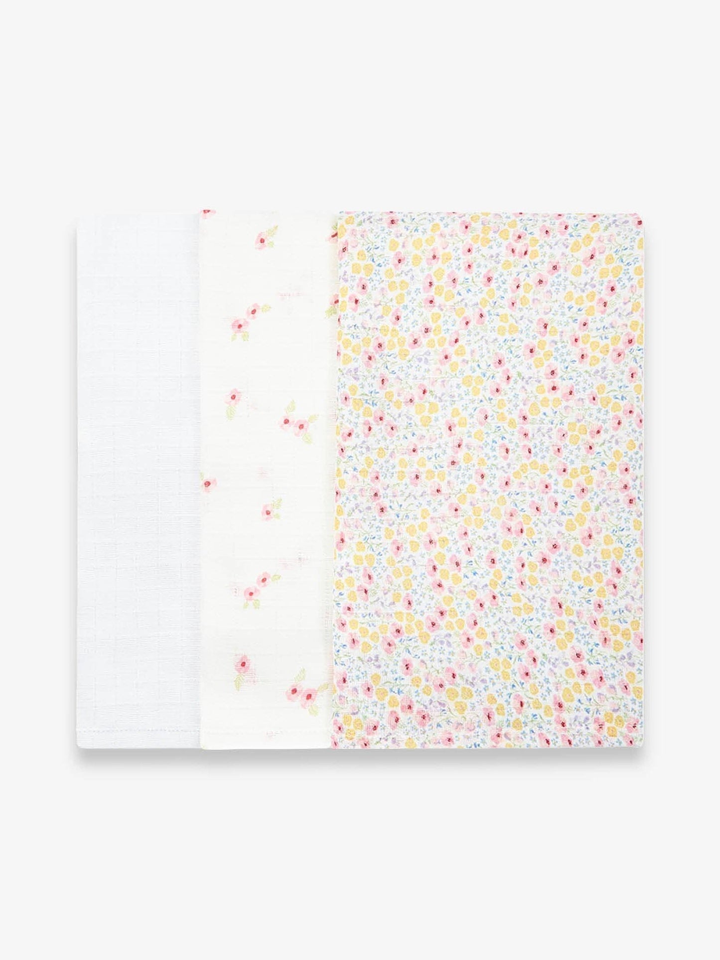 Wildflower Garden Muslin Trio