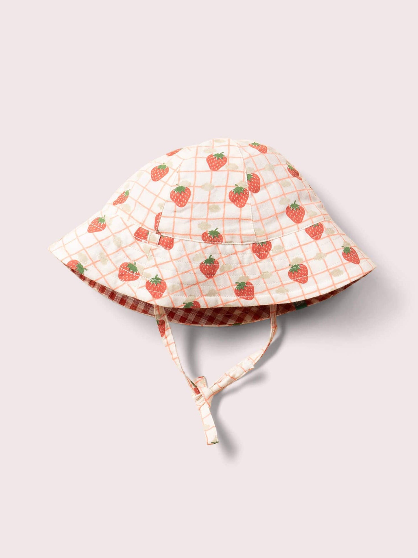 Strawberry Days Reversible Sunhat