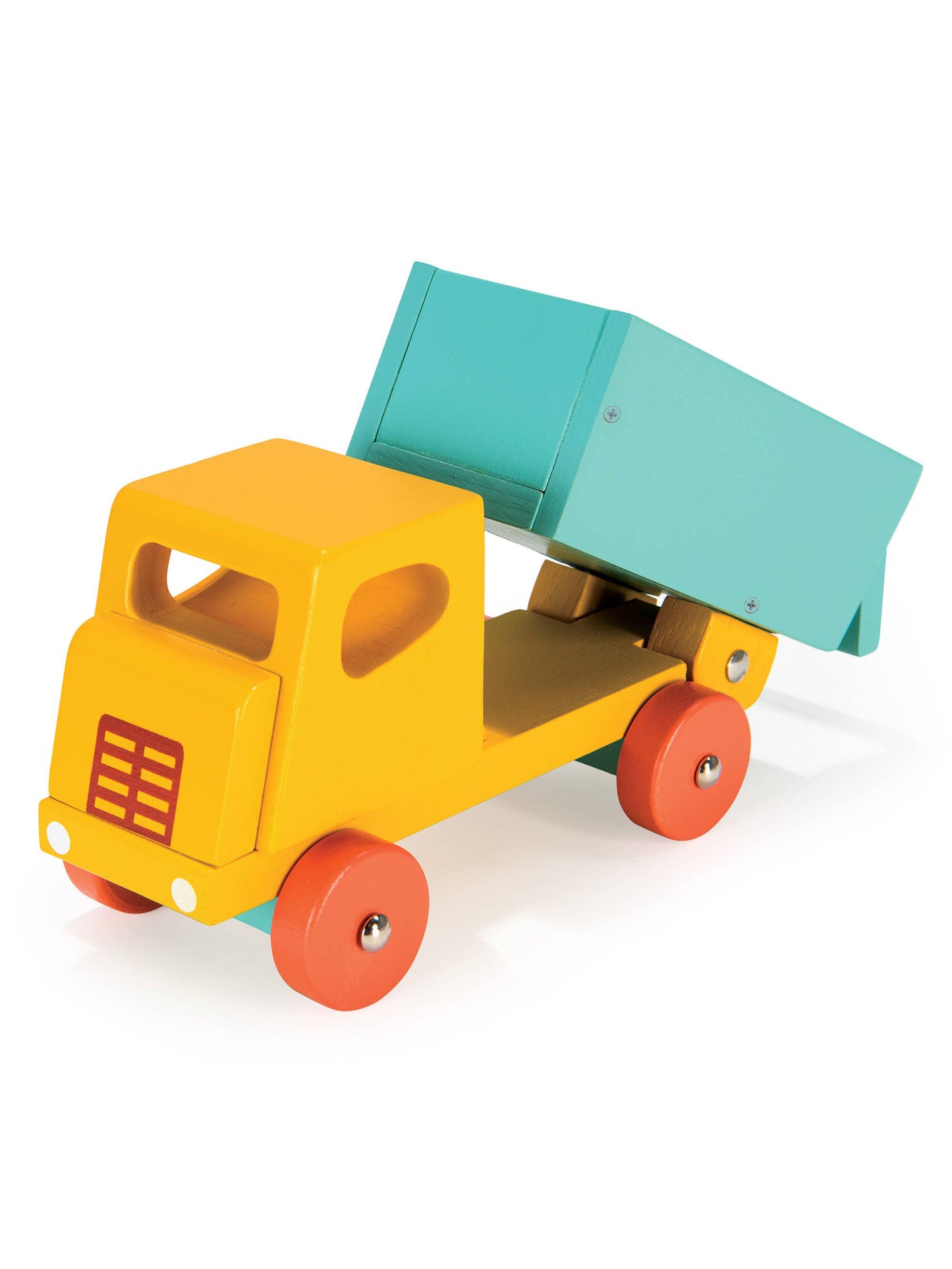 Yellow Dumper Truck