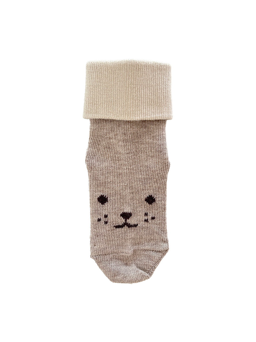 Light Brown Melange Anton Socks