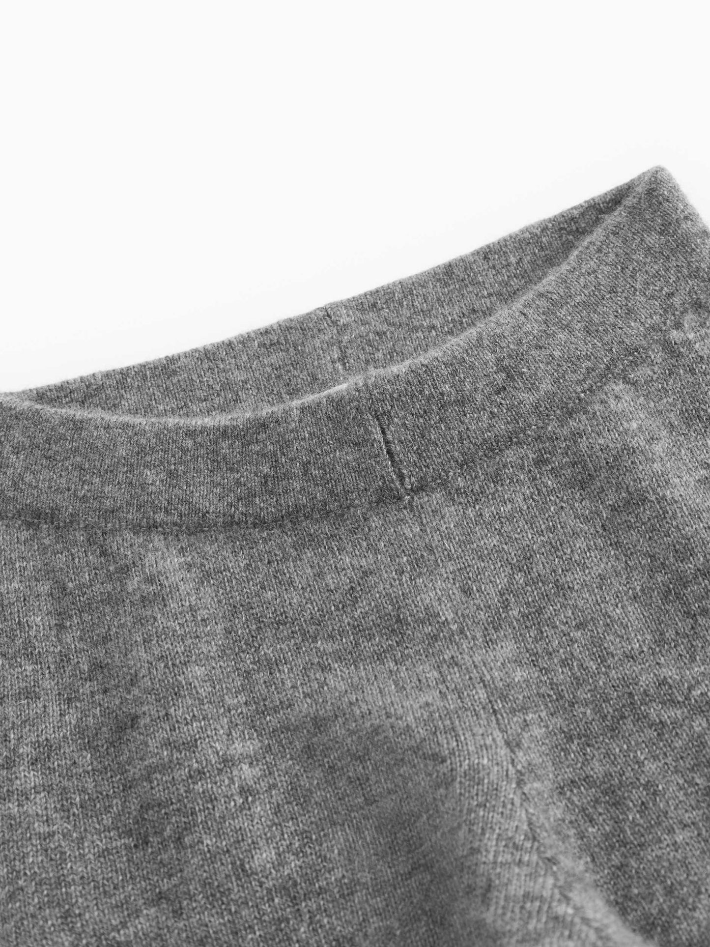 Grey Cashmere Powy Trousers