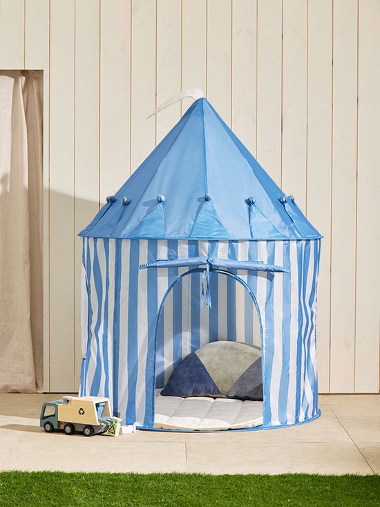 Blue Stripe Play Tent
