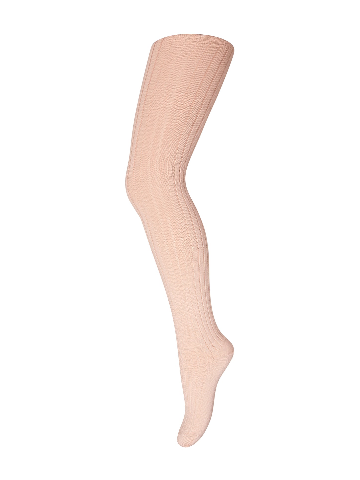 Rose Dust Cotton Rib Tights