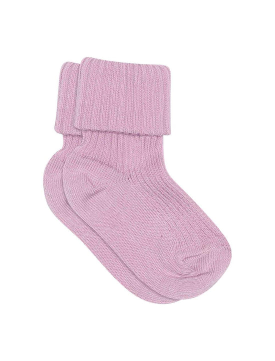 Lupine Cotton Rib Baby Socks