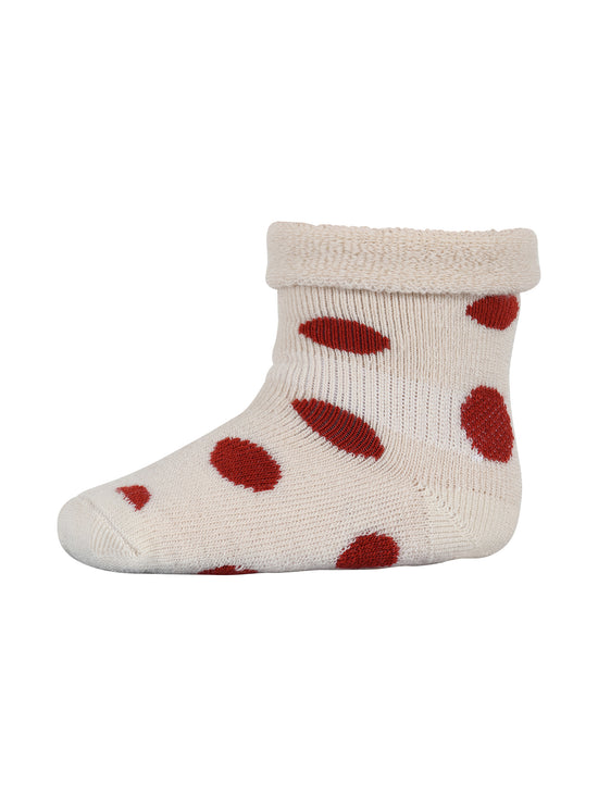 Ecru Dottie Baby Socks