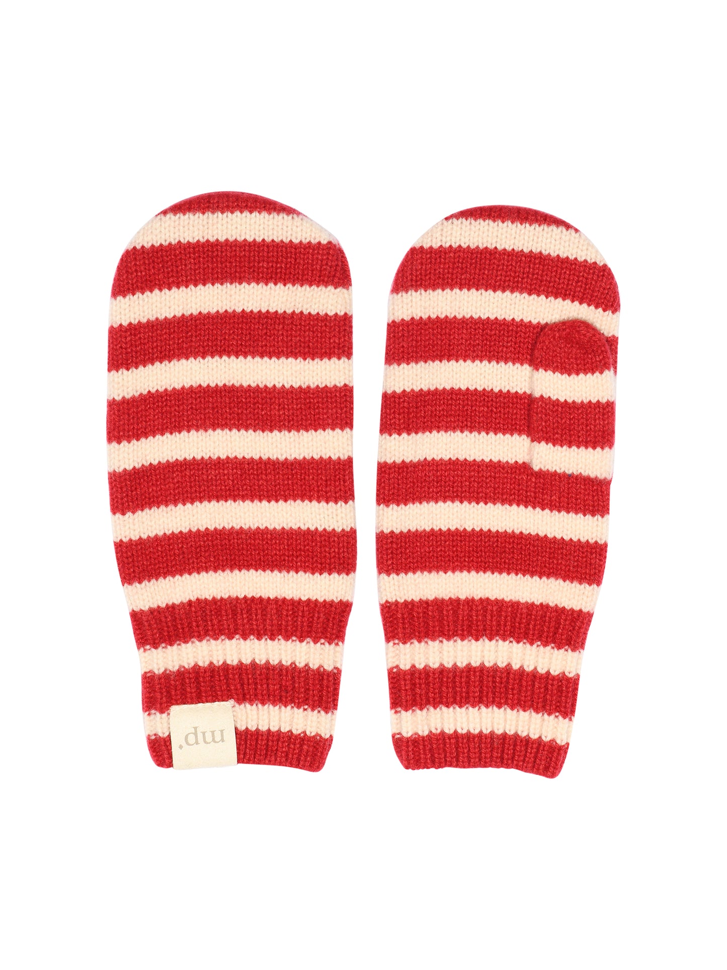 Scarlet Bergen Striped Mittens