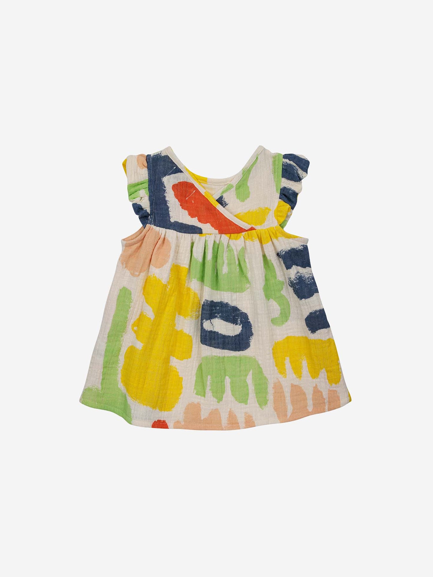 Carnival All Over Ruffle Woven Baby Dress