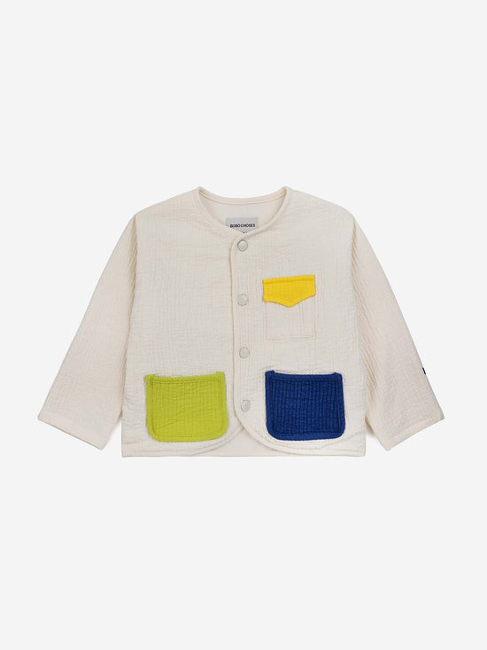 Load image into Gallery viewer, Colour Block Baby Jacket
