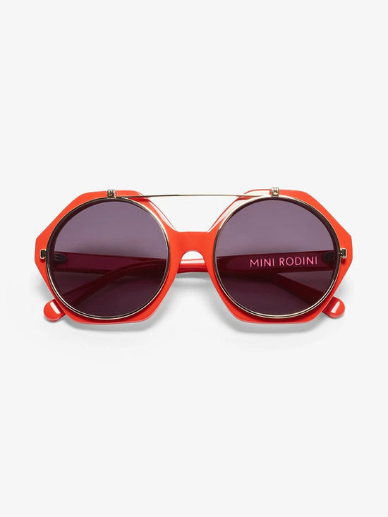 Red Flip Up Sunglasses