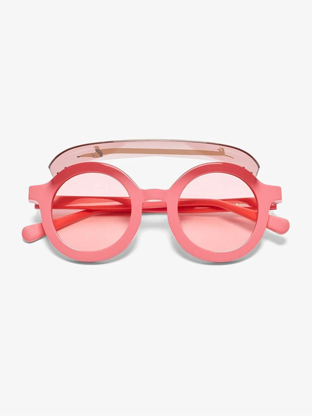 Pink Visor Sunglasses