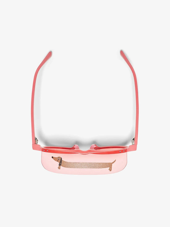 Pink Visor Sunglasses