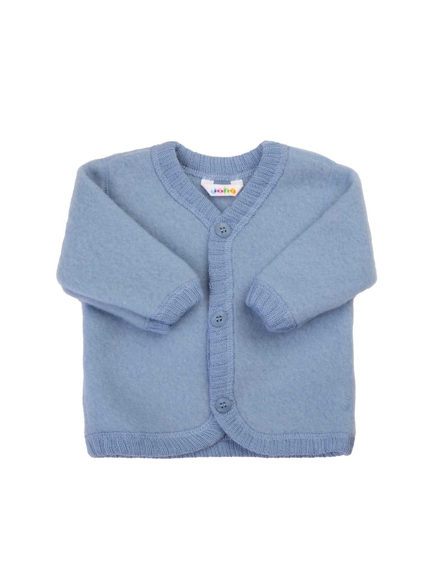 Sky Blue Fleece Cardigan