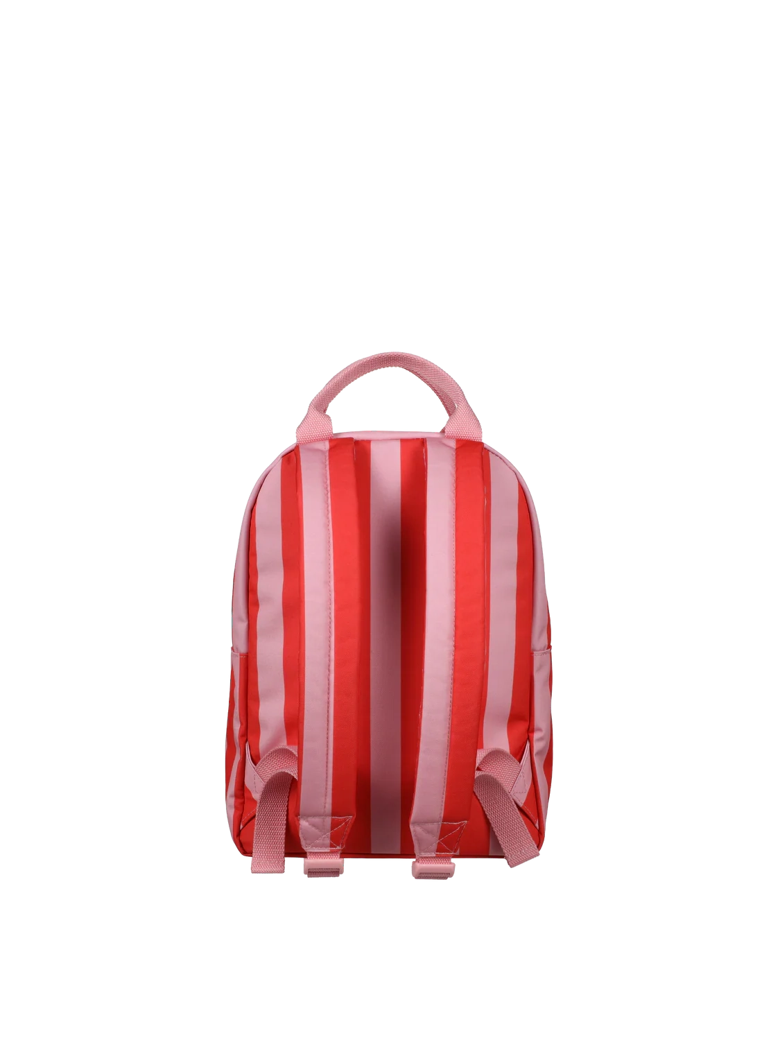 Coral Striped Backpack