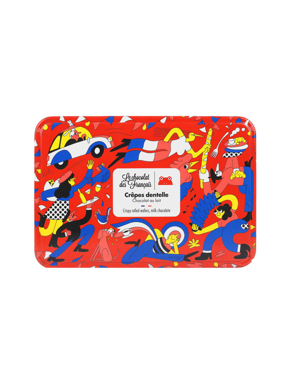 Milk Chocolate Crispy Wafers Tin