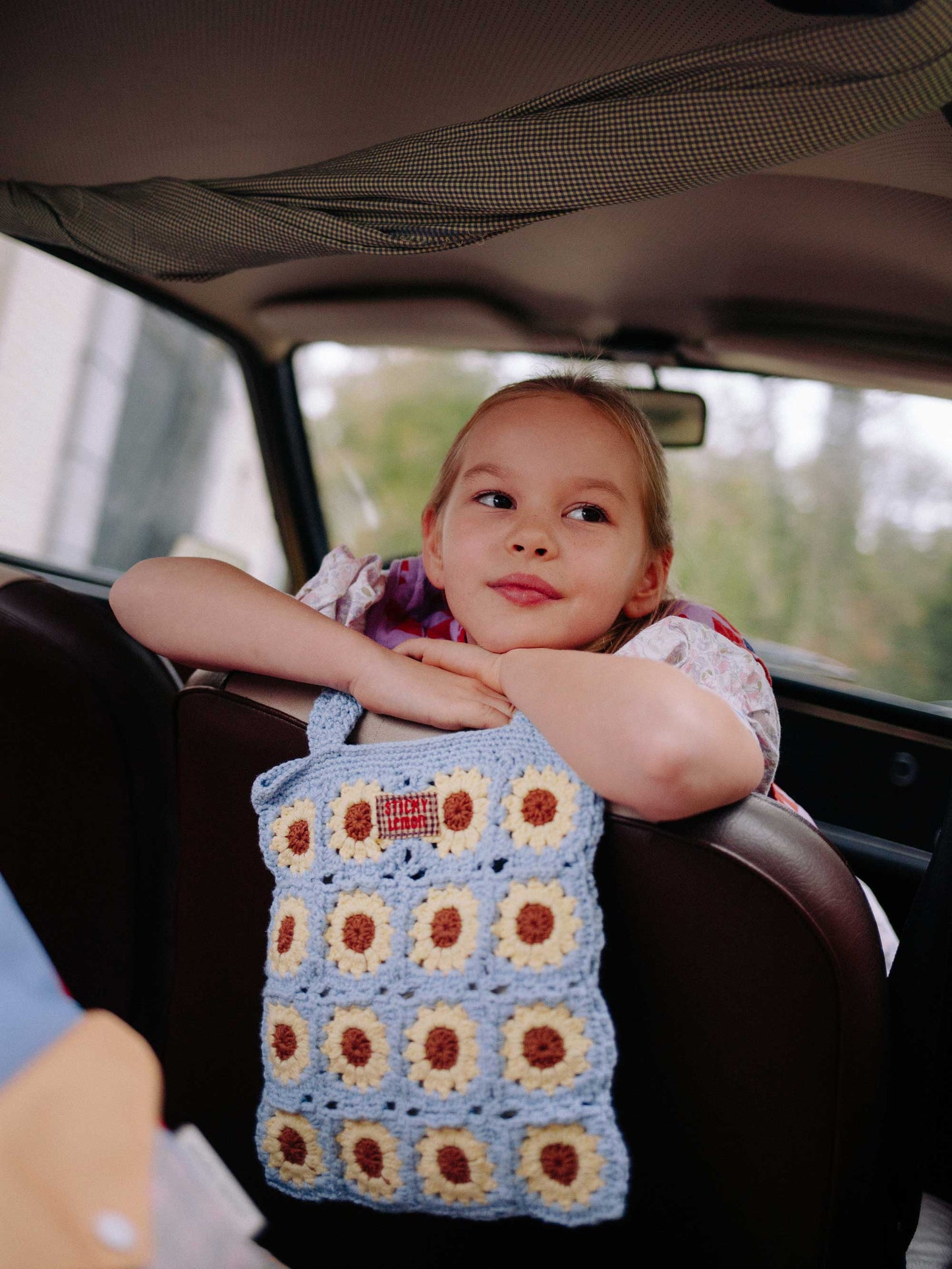 Crochet Flower Bag