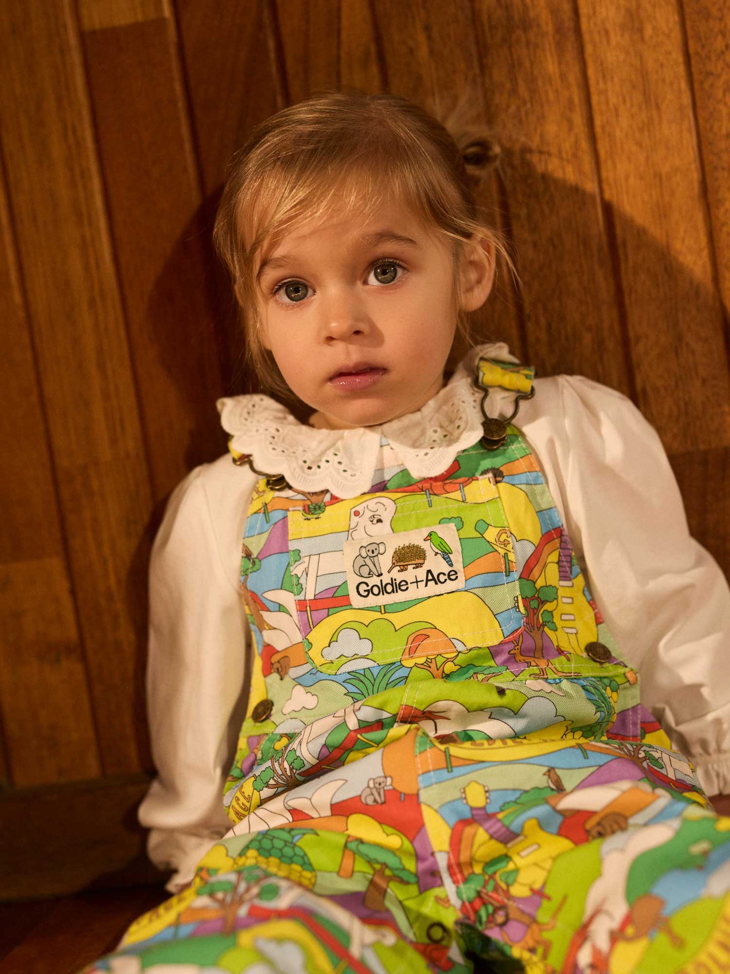 Aussie Icons Print Austin Overalls