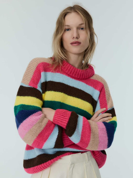 Lund Multicolour Stripe Jumper