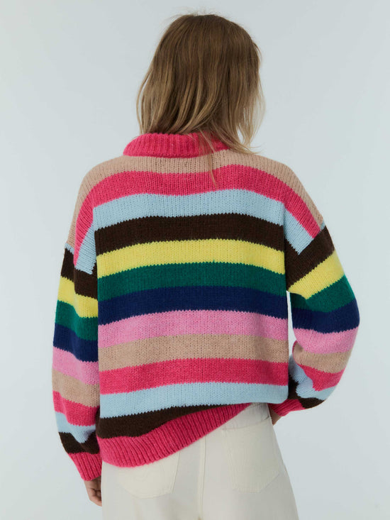 Lund Multicolour Stripe Jumper