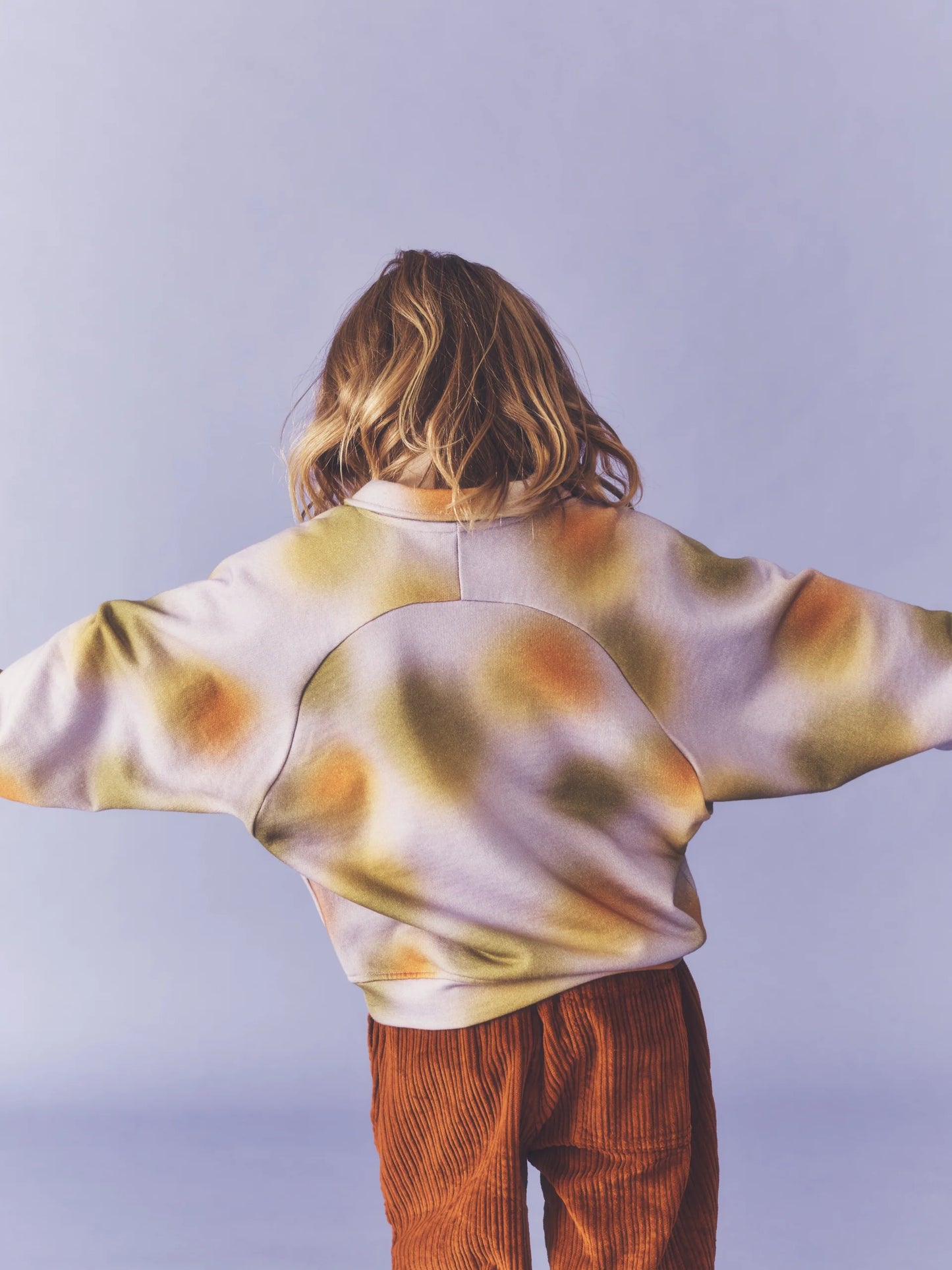 Hazy Print Luka Polo Top
