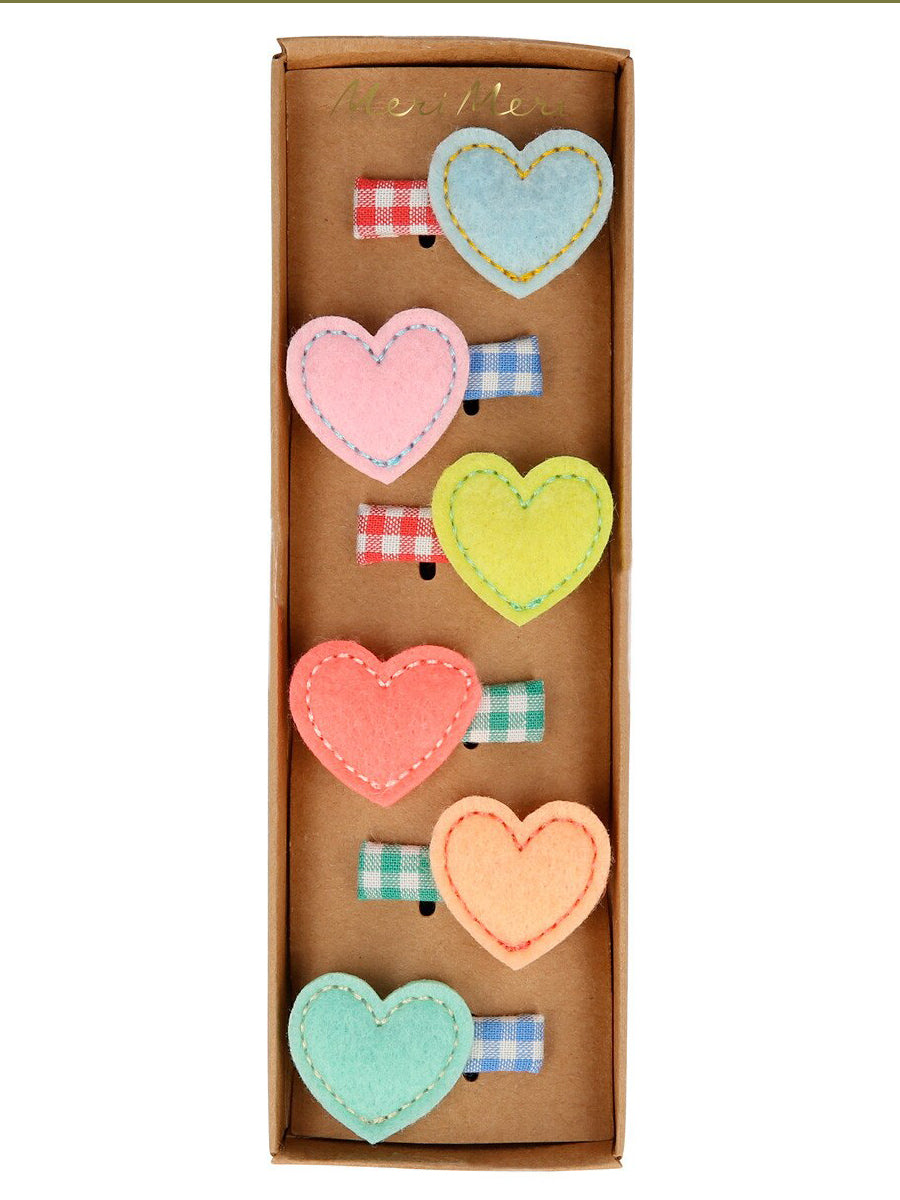 Felt Hair Clips