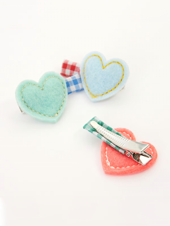 Felt Hair Clips