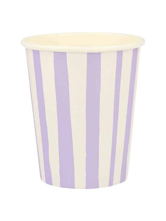 Mixed Stripe Cups