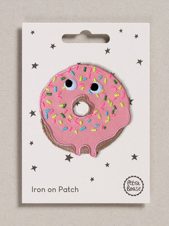 Doughnut Iron on Patch