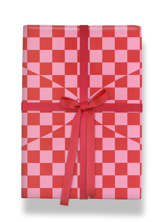 Double Heart Wrapping Paper