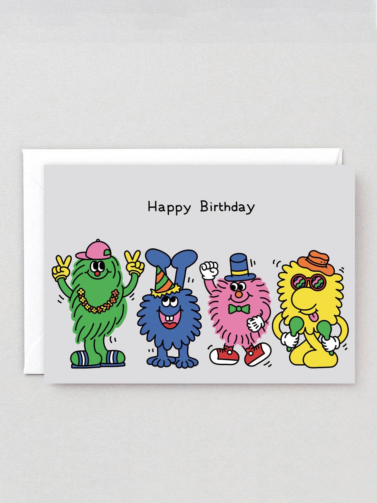 Happy Birthday Gang Greetings Card