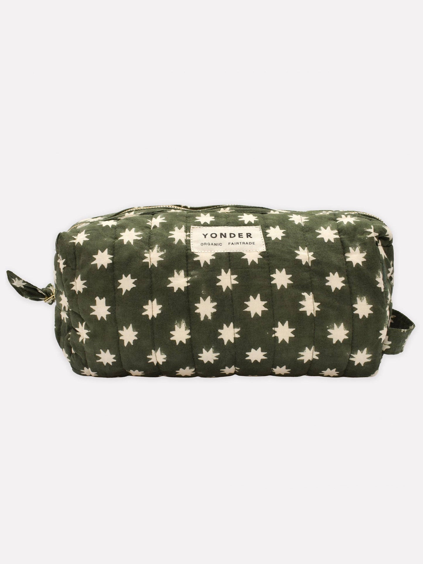 Fern Cosmic Quilted Wash Bag