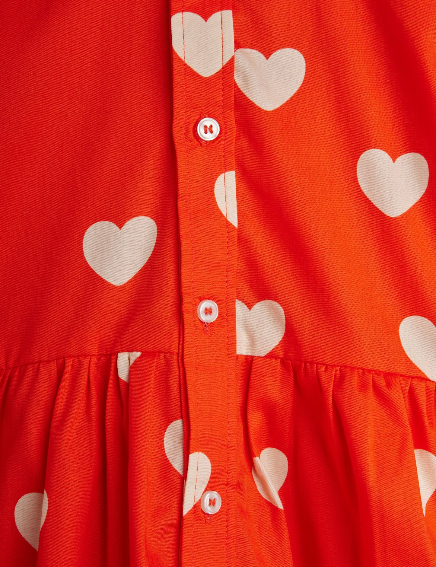 Hearts AOP Woven Dress