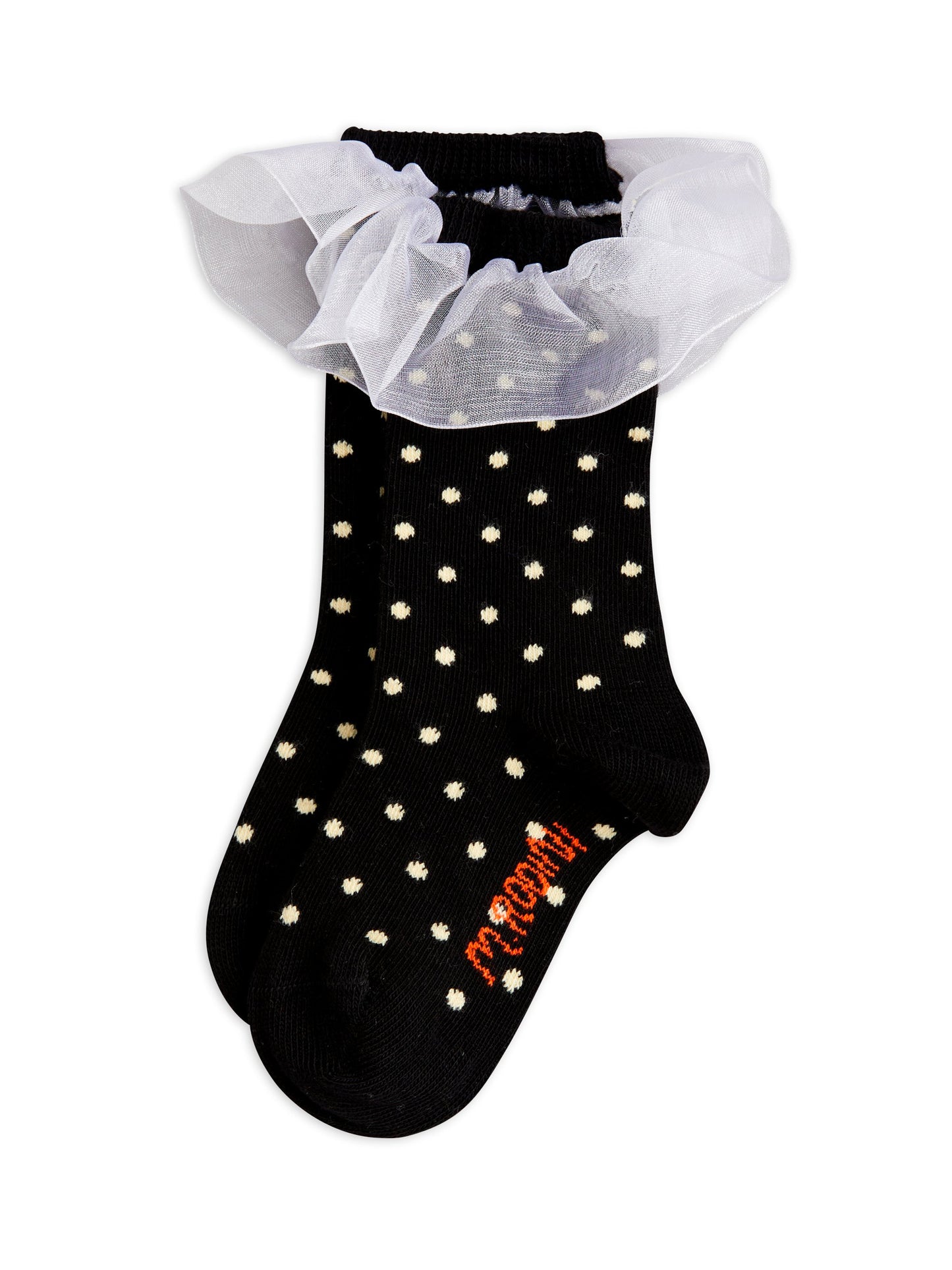 Polka Dot Frill Socks