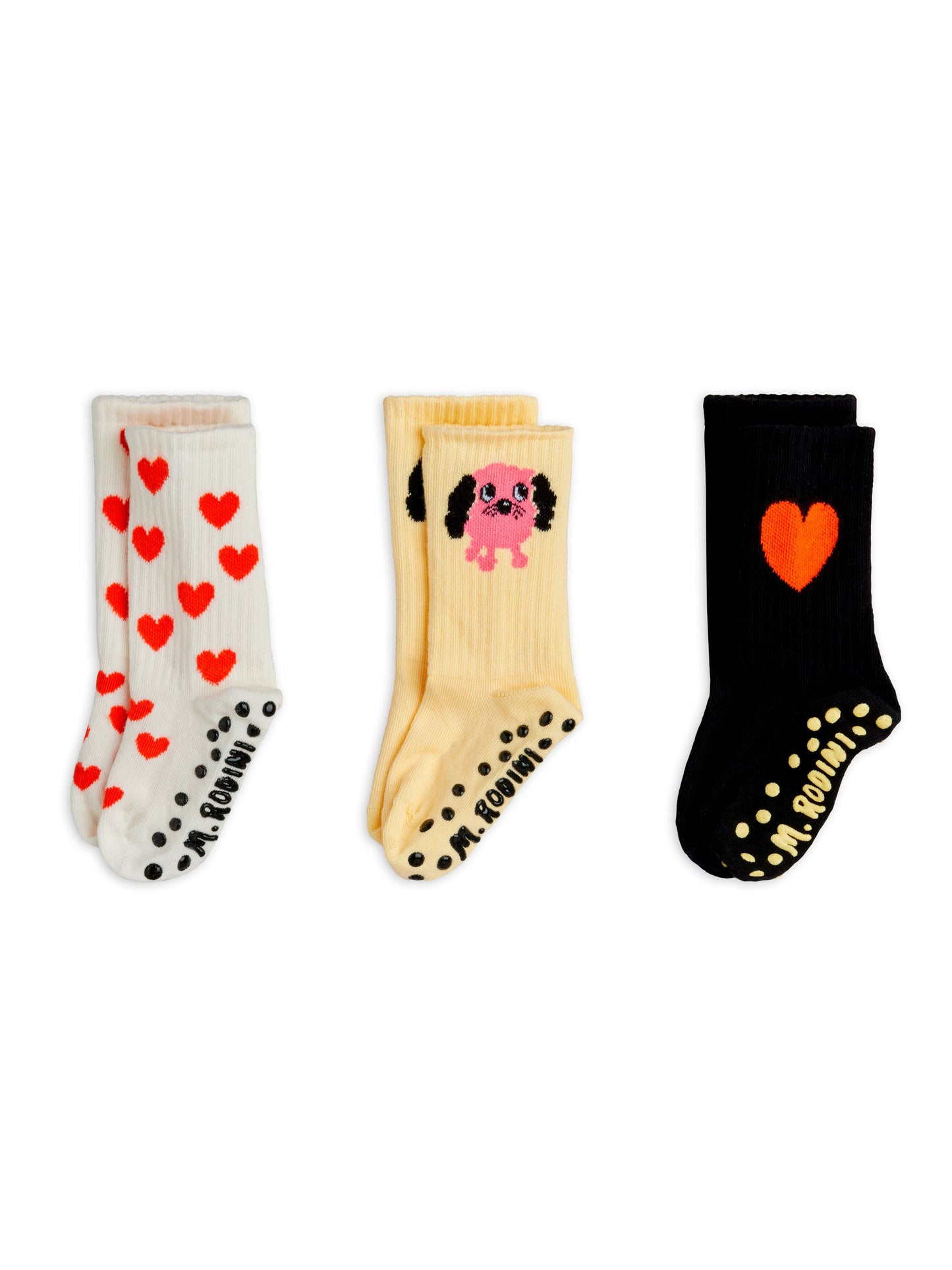 Doggie 3-pack Anti-slip Socks