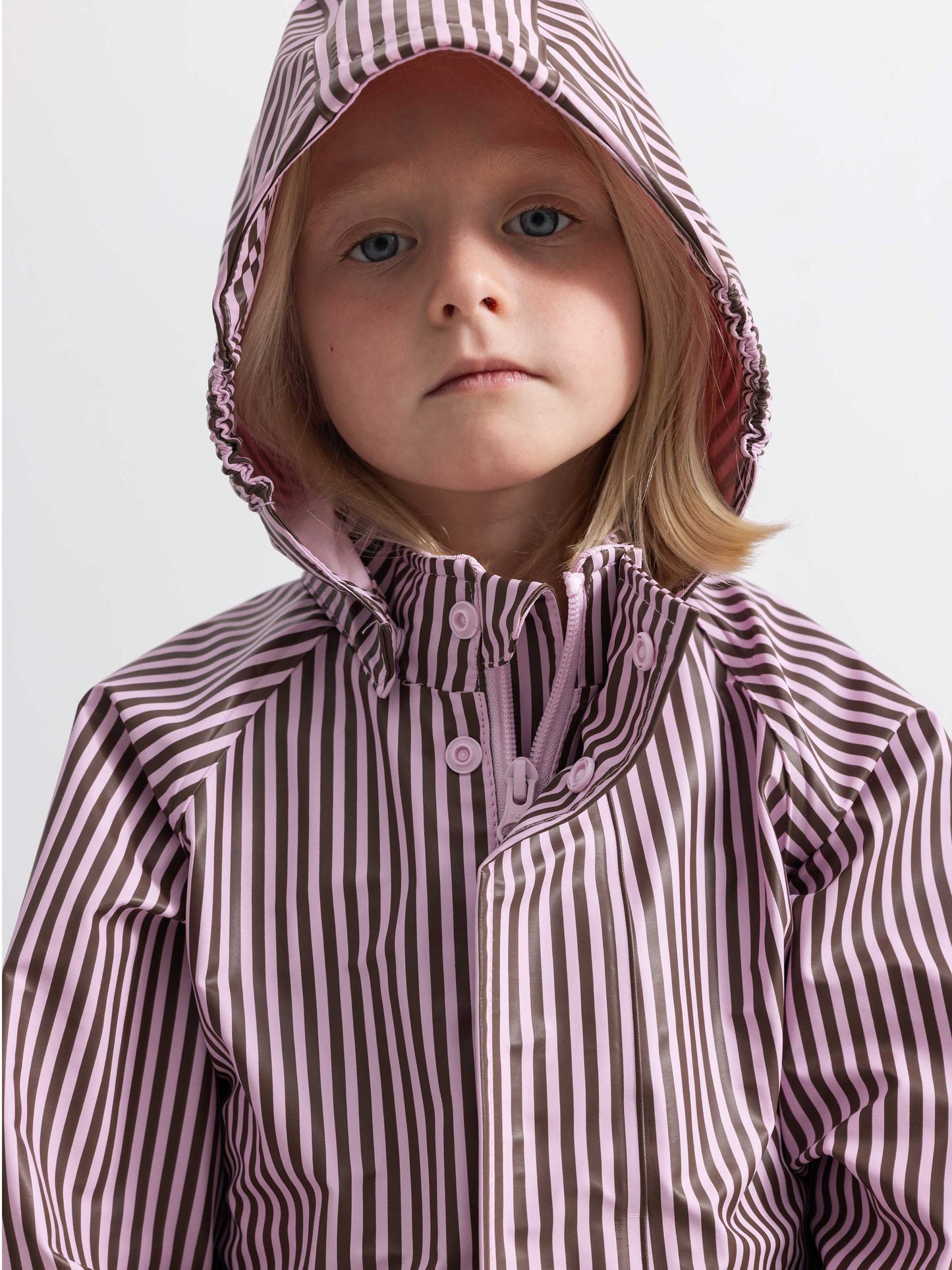 Pink Brown Stripes Oddy Set