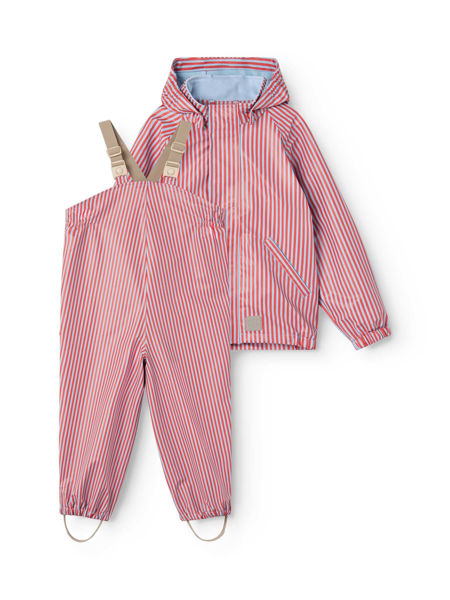 Blue & Red Stripes Oddy Set