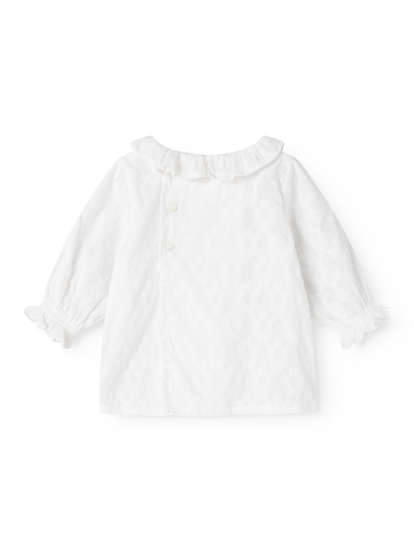 White Tilka Baby Blouse