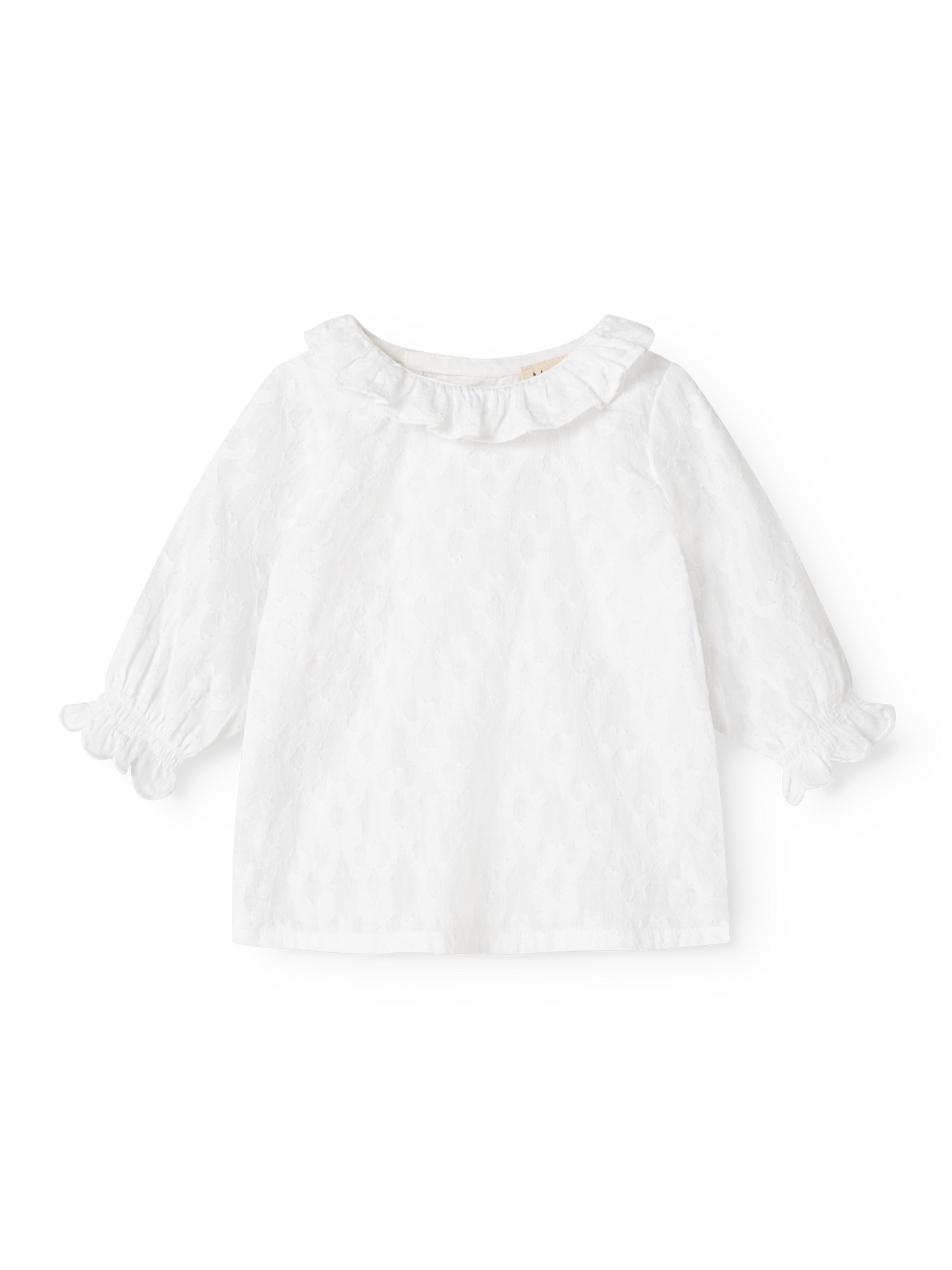 White Tilka Baby Blouse
